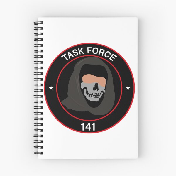 Item preview, Simon "Ghost" Riley Taskforce 141 logo - black (big logo clothing) designed and sold by Chaoticviper.