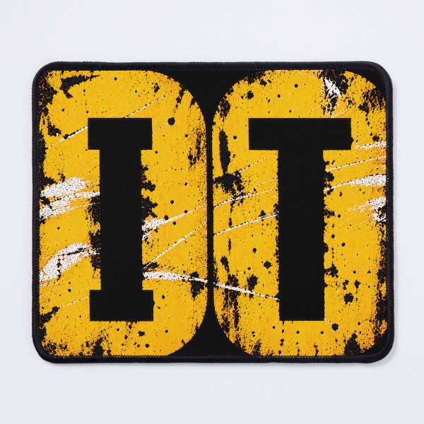 Item preview, DO IT – Distressed Industrial Yellow Grunge Typography designed and sold by mostanesta.