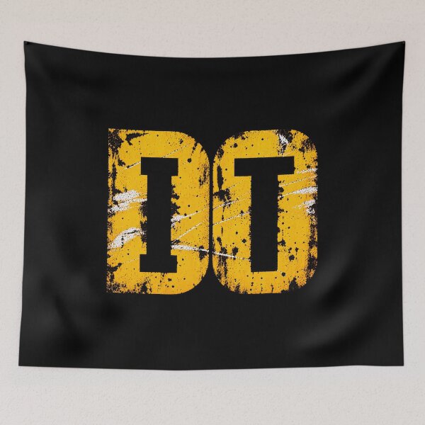 Item preview, DO IT – Distressed Industrial Yellow Grunge Typography designed and sold by mostanesta.