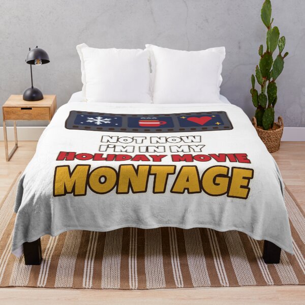 Item preview, Not Now I'm In My Holiday Movie Montage Funny Christmas Movie Lover designed and sold by Bornprints.