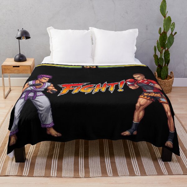 Item preview, Retro 90s Arcade Fighting Game "FIGHT!" Pixel Art designed and sold by Jurand  Creations.
