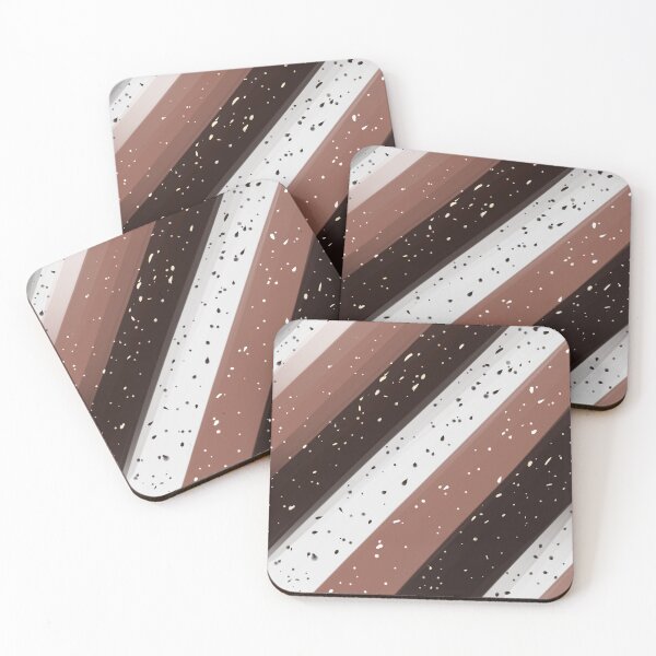 Item preview, Geometric Pattern Chocolate Illustration designed and sold by Kanpai989.