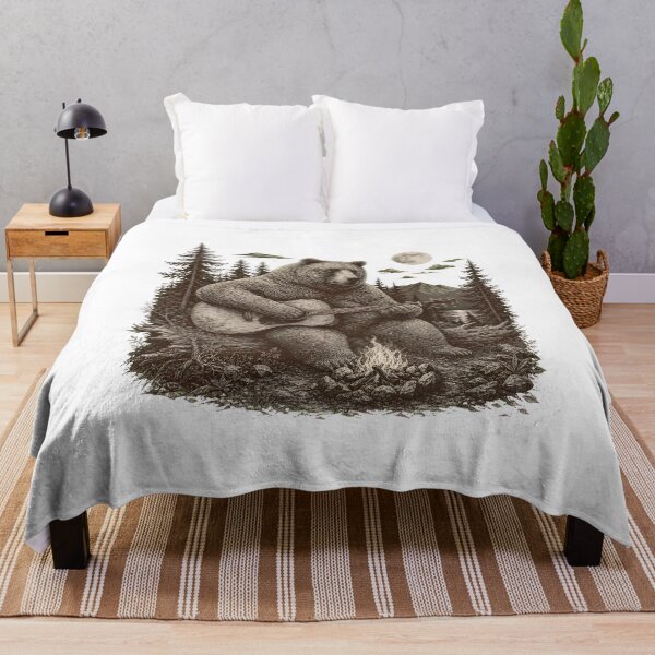 Item preview, Bear Playing Guitar Funny National Park Lover Men Women designed and sold by numenee.