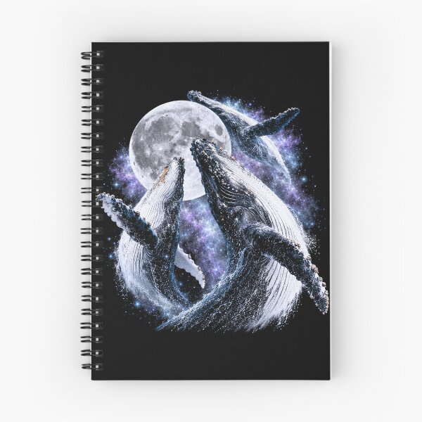 Item preview, Celestial Whales Beneath the Moon designed and sold by SassCity.