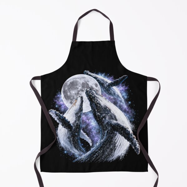 Item preview, Ballenas celestiales bajo la luna designed and sold by SassCity.