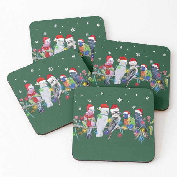 Item preview, Extra festive Australian Birds Christmas Australia Xmas Gift Men Woman Kids  designed and sold by Taylor  ART.