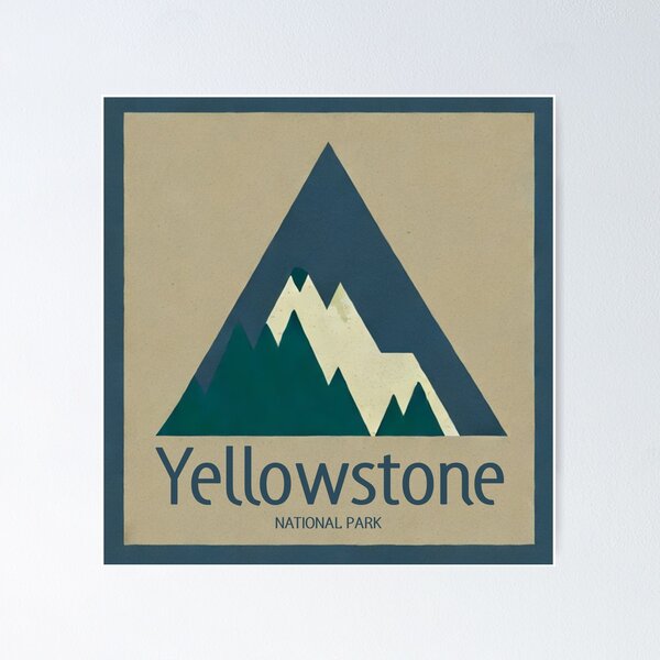 Item preview, Yellowstone National Park Rustic designed and sold by Esskay Designs.