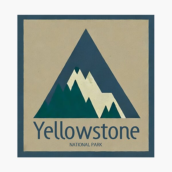 Item preview, Yellowstone National Park Rustic designed and sold by Esskay Designs.