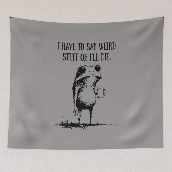 Item preview, Weird Stuff Frog Mug Coffee Quote Shirt-63 designed and sold by DONNAEVELY.