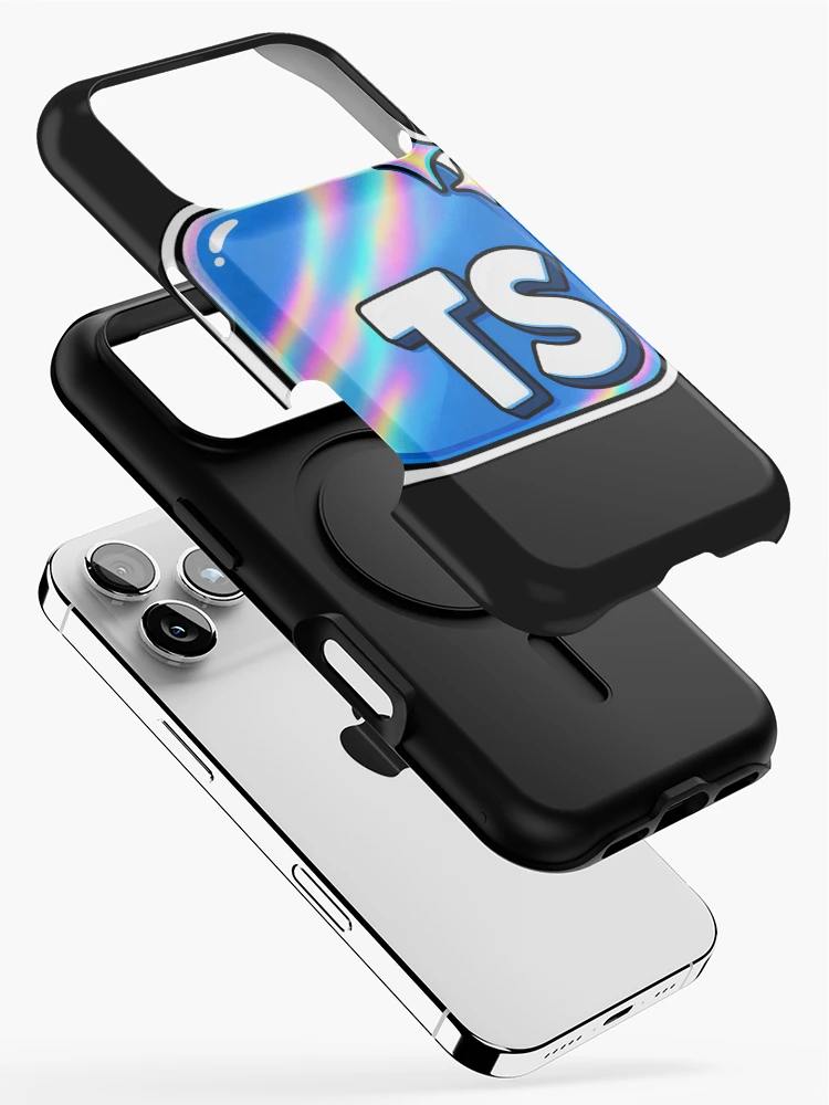 Thumbnail 2 of 4, iPhone Case, Holographic TypeScript TS Sticker - Web Developer Coding designed and sold by Stick Erify.