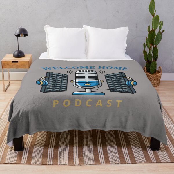 Item preview, WELCOME HOME PODCAST Castle Logo Shirt-73 designed and sold by DONNAEVELY.