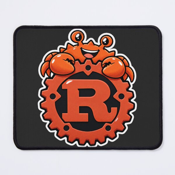 Item preview, Rust Programming Gear and Crab Sticker - Rustacean Developer designed and sold by Stick Erify.