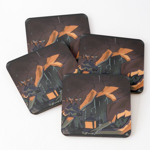 Item preview, Stylized Rainy Cave Bear Illustration designed and sold by elijbclaude.