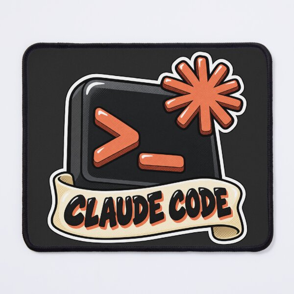 Item preview, Claude Code Terminal AI Agent Sticker - Vibe Coding designed and sold by Stick Erify.
