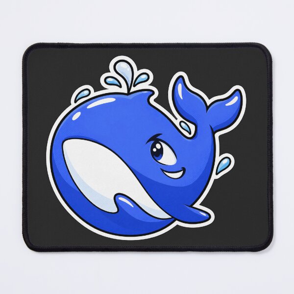 Item preview, DeepSeek Whale Logo Sticker - AI LLM Developer designed and sold by Stick Erify.