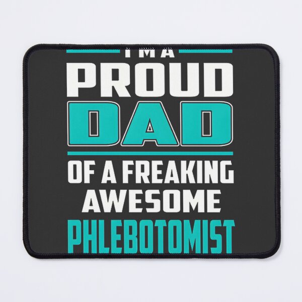 Item preview, Proud Dad Phlebotomist Design - Celebrate Father's Dedication in Healthcare designed and sold by hassanma7al.