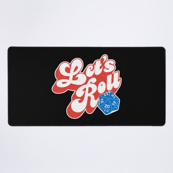 Item preview, Let's Roll D20 Dice Gaming Phrase designed and sold by elijbclaude.