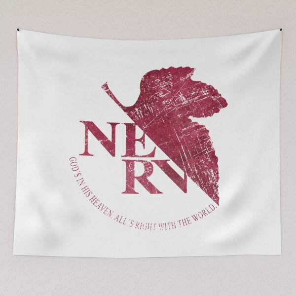 Item preview, NERV Blood Edition Vintage Emblem with Ginkgo Leaf designed and sold by elijbclaude.