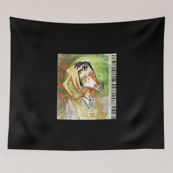Item preview, Abstract Expressionist Portrait with Surrealist Features designed and sold by elijbclaude.