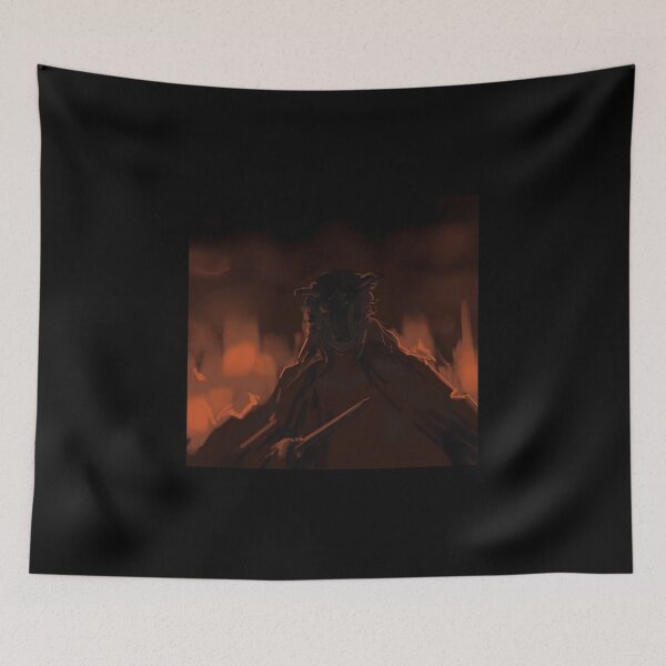Item preview, Dark Fantasy Minotaur Warrior with Glowing Eyes designed and sold by elijbclaude.