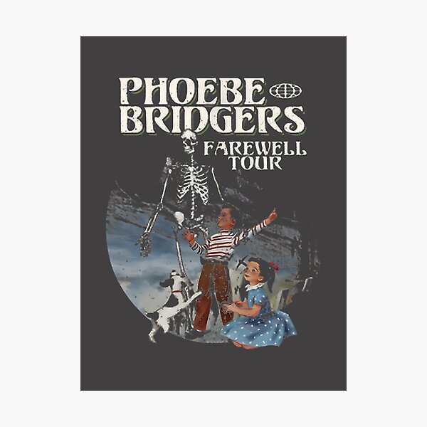 Item preview, Phoebe Bridgers Farewell Tour Indie Singer Songwriter Limited Edition Graphic Design designed and sold by graphicworld78.