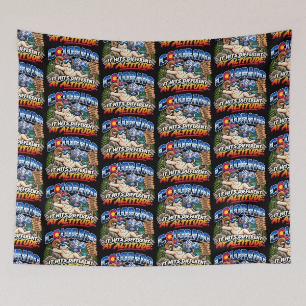 Item preview, Colorado Mountain Bighorn Sheep Coffee It Hits Different at Altitude Funny  designed and sold by TheTrendsDesk.