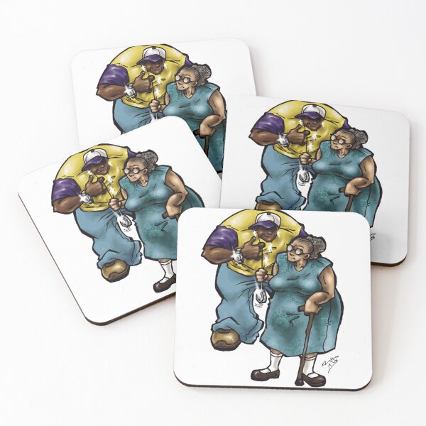 Item preview, Young Man With Elderly Woman designed and sold by JustusHaverka.