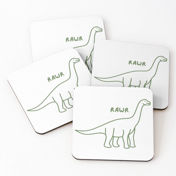 Item preview, Rawr Dinosaur Sticker designed and sold by kateyroberts.