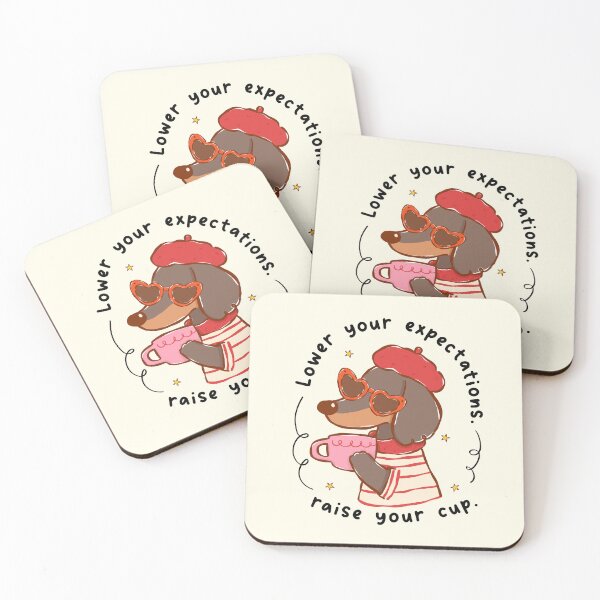 Item preview, Cool Dachshund in Sunglasses Funny Coffee Quote designed and sold by Jan-Natsicha.