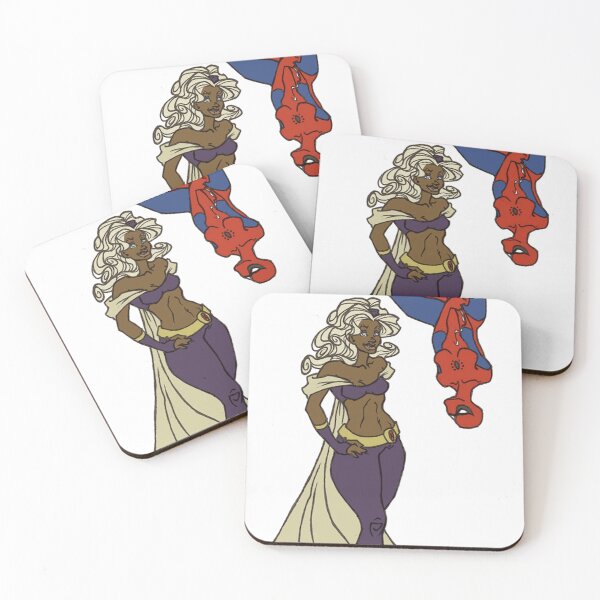 Item preview, White Haired Heroine Meets Spider Man designed and sold by JustusHaverka.