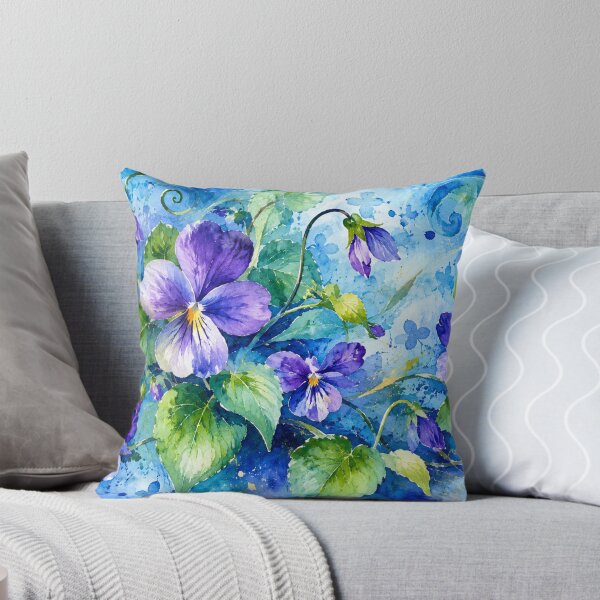 Item preview, Flowering violets designed and sold by Sigtrix.