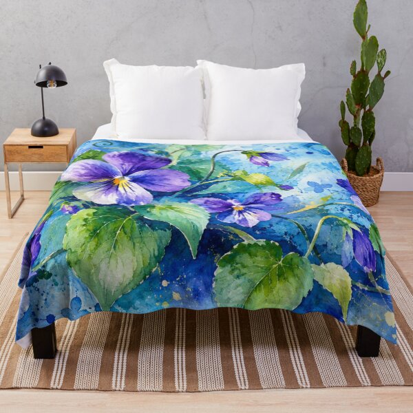 Item preview, Flowering violets designed and sold by Sigtrix.