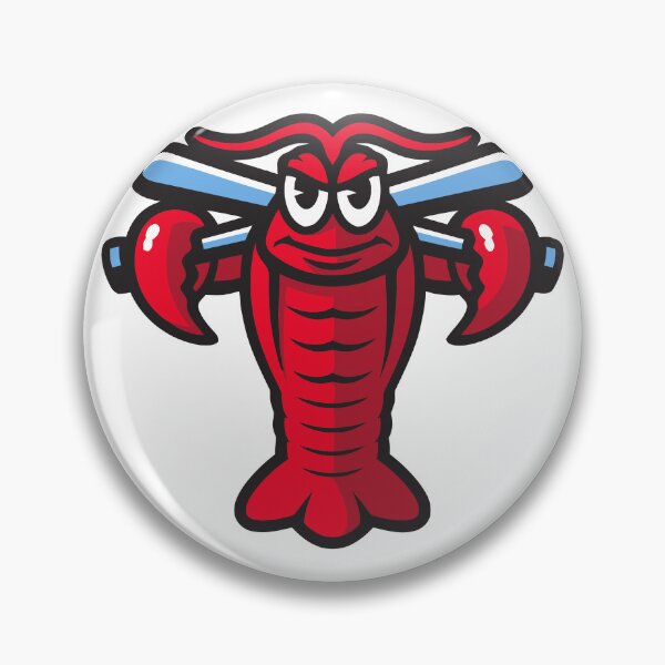 Item preview, Hickory Crawdads Mascot logo designed and sold by AzarR.