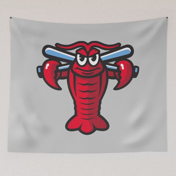 Item preview, Hickory Crawdads Mascot logo designed and sold by AzarR.