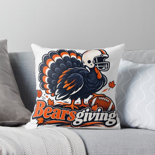 Item preview, Chicago Bears Thanksgiving Day Football Turkey Trot designed and sold by Blueberiteen.