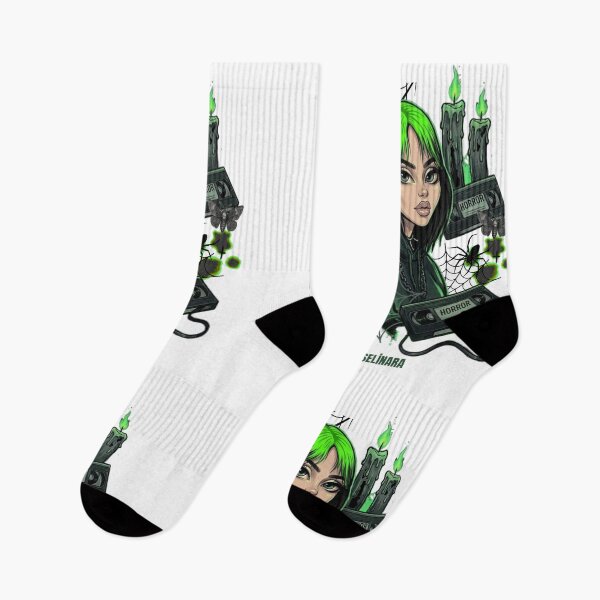 Item preview, Billie Eilish Neon Grunge Alt Girl Halloween Aesthetic designed and sold by Theselinara.