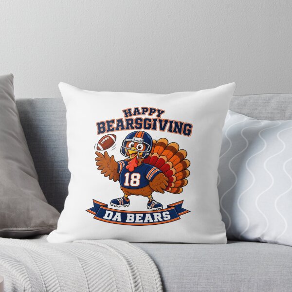 Item preview, Chicago Bears Thanksgiving -Happy Bearsgiving designed and sold by Xarvidless.
