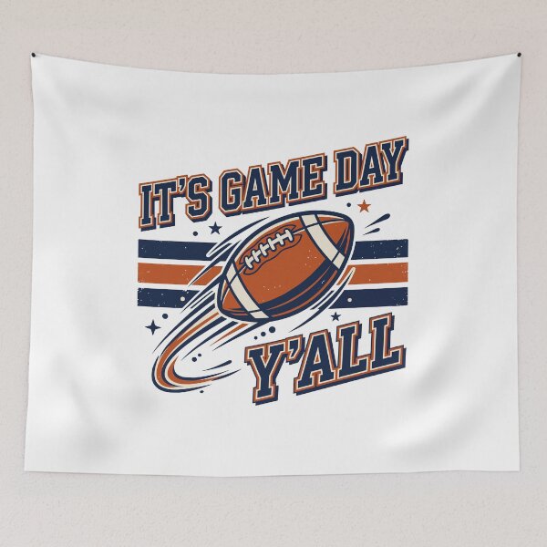 Item preview, It's Game Day Y'all - Vintage Football Tailgate Season Aesthetic designed and sold by ViralVectra.
