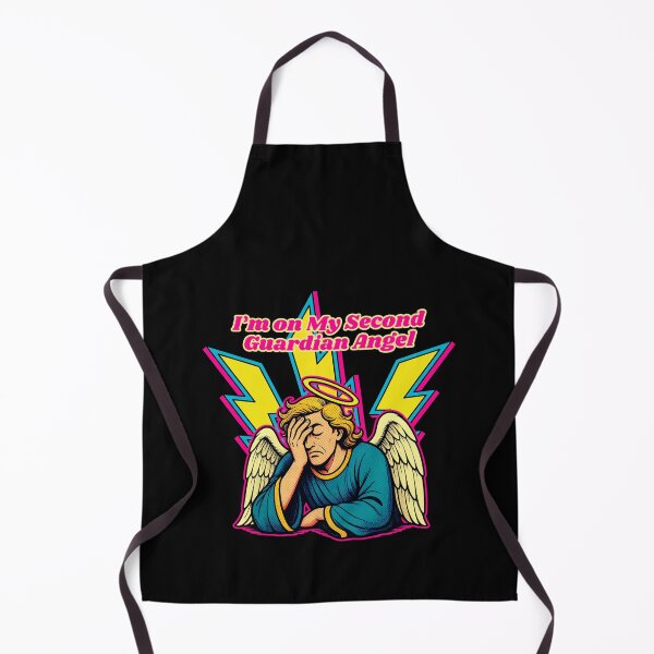 Item preview, I’m on My Second Guardian Angel designed and sold by tellia-kallisto.