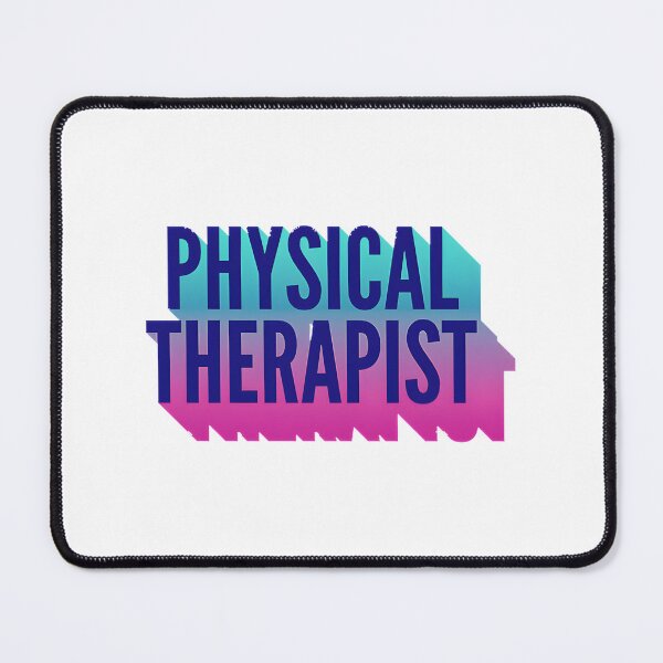 Item preview, Physical Therapist Design with Long Gradient Shadow Effect designed and sold by fedestampados.