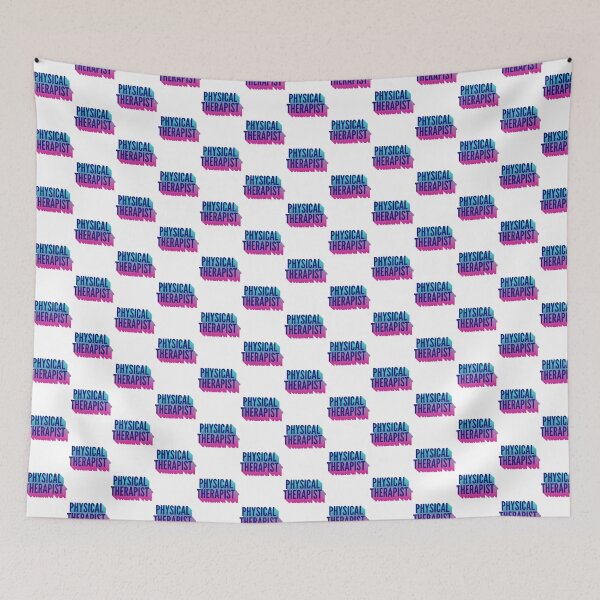 Item preview, Physical Therapist Design with Long Gradient Shadow Effect designed and sold by fedestampados.
