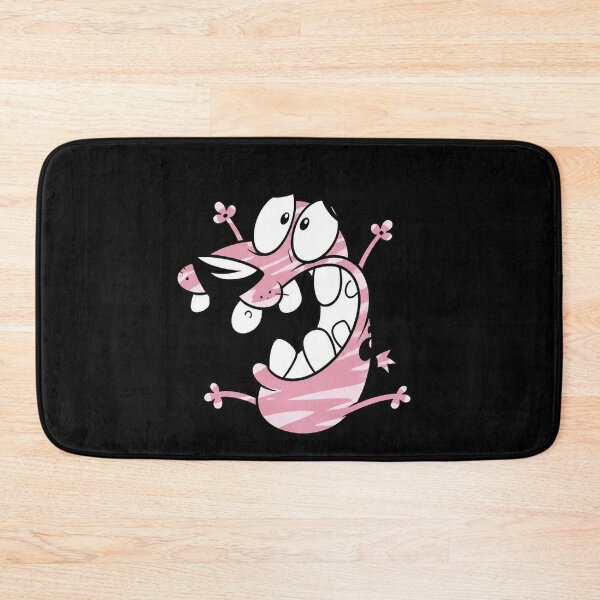 Item preview, Courage Pink Cartoon Dog designed and sold by Creeppyart95.