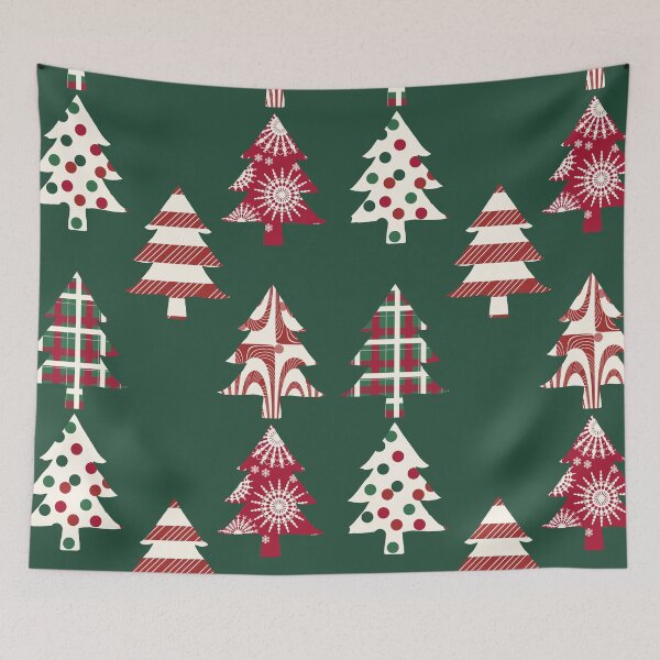 Item preview, Festive Christmas Tree Pattern  designed and sold by JaygiesDesign.