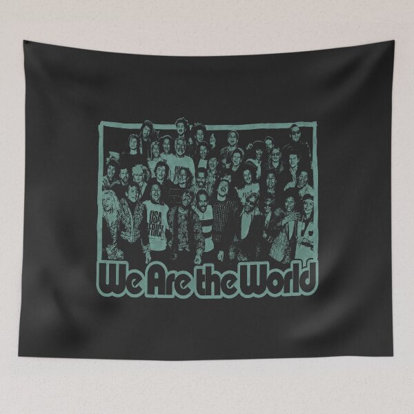 Item preview, We Are the World designed and sold by VerdePlantTees.