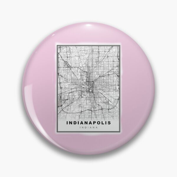 Item preview,  Indianapolis Map designed and sold by Tamas Das.