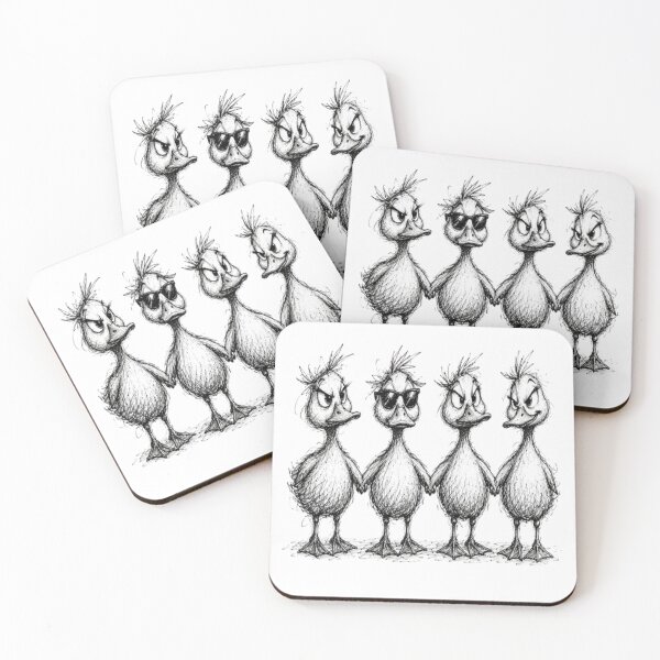 Item preview,  a tiny duck boy band designed and sold by BRETT'S ART STUDIO.