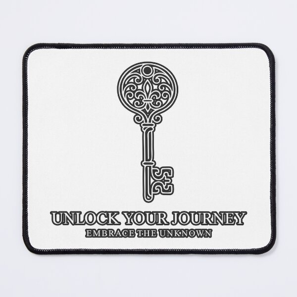 Item preview, Unlock Your Journey - Minimalist Antique Key Line Art designed and sold by DarojadNR.