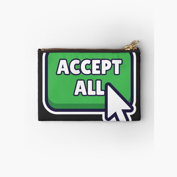 Item preview, Accept All: My Entire Code Review – Funny Vibe Coding Sticker designed and sold by Stick Erify.