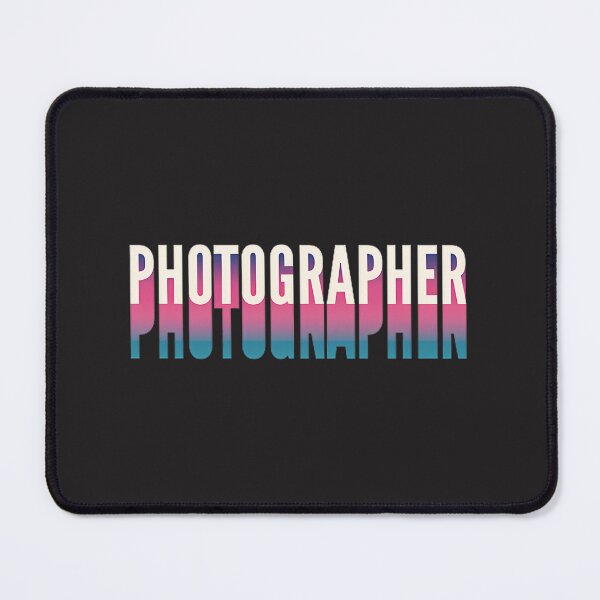 Item preview, Photographer Silhouette with Long Gradient Shadow Artistic Design designed and sold by Gazouani.