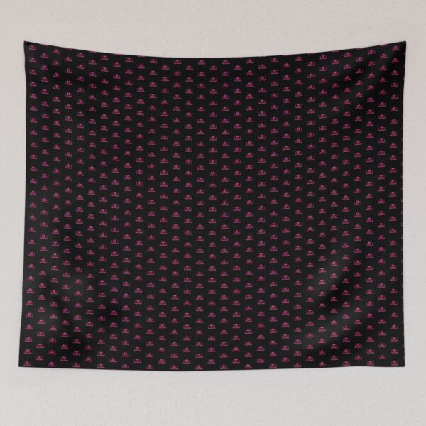 Item preview, Hot Pink Surprised Ghost Happy Halloween Text Design designed and sold by pattern-archive.